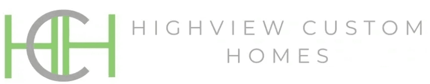 Highview Custom Homes logo with initials HCH.