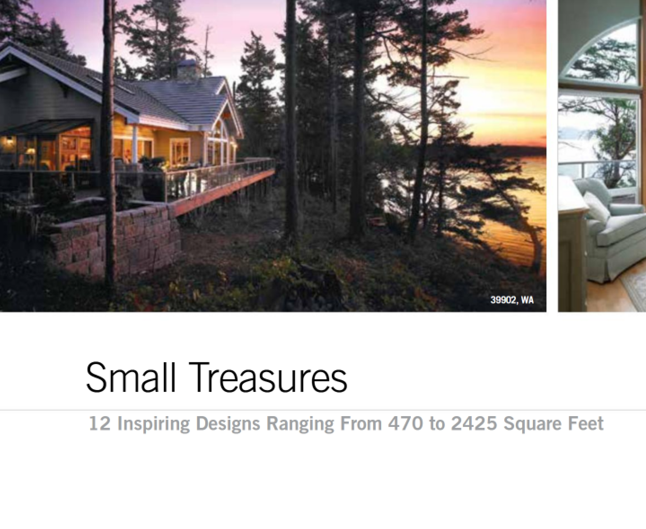 House designs with scenic views and interiors.