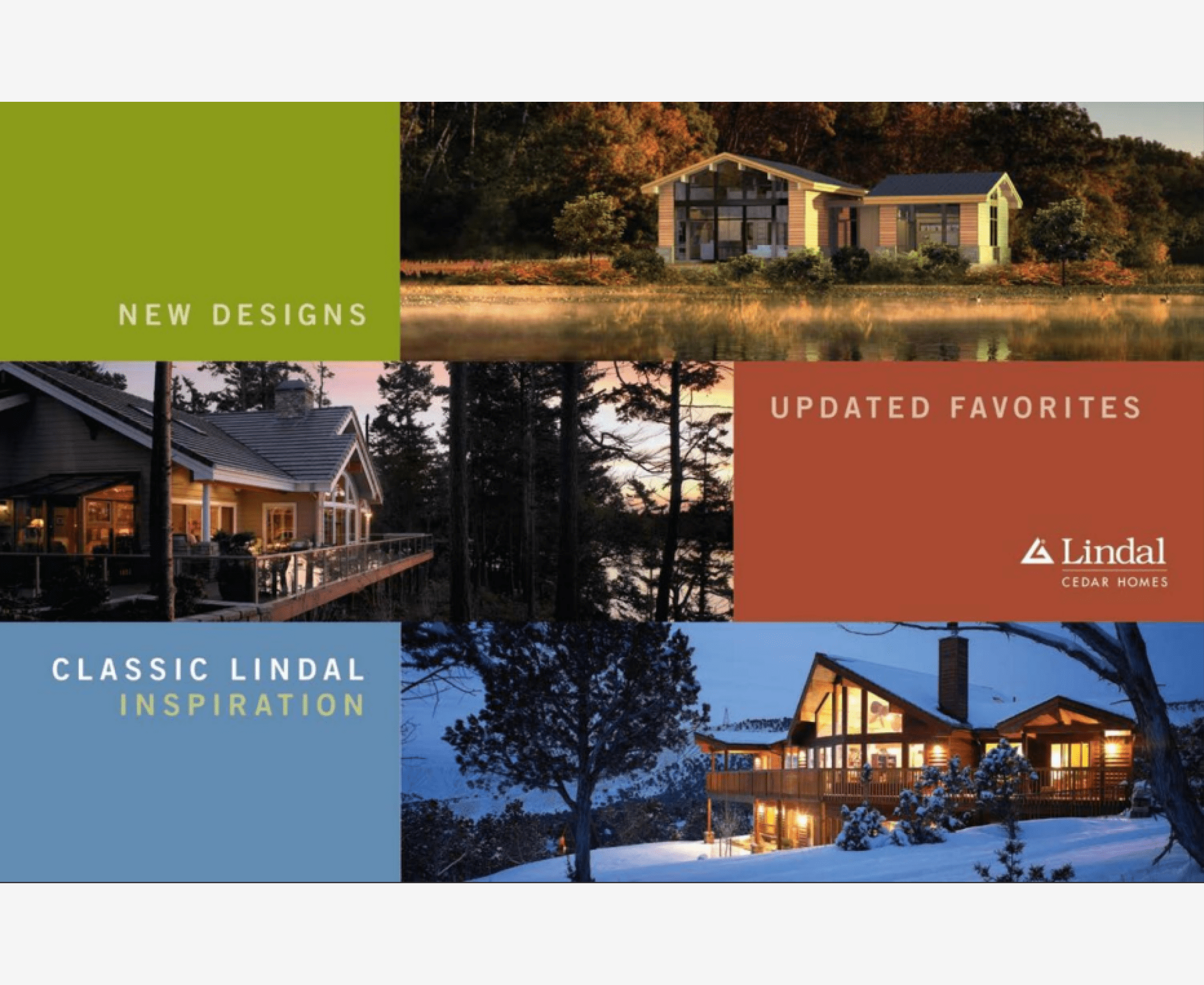 Modern homes with seasonal designs and inspirations.